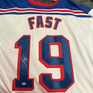 Signed Jesper Fast Jersey